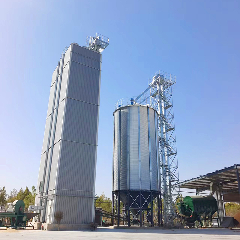 优质的装配式粮仓锥底镀锌钢板仓-实体厂家可定制