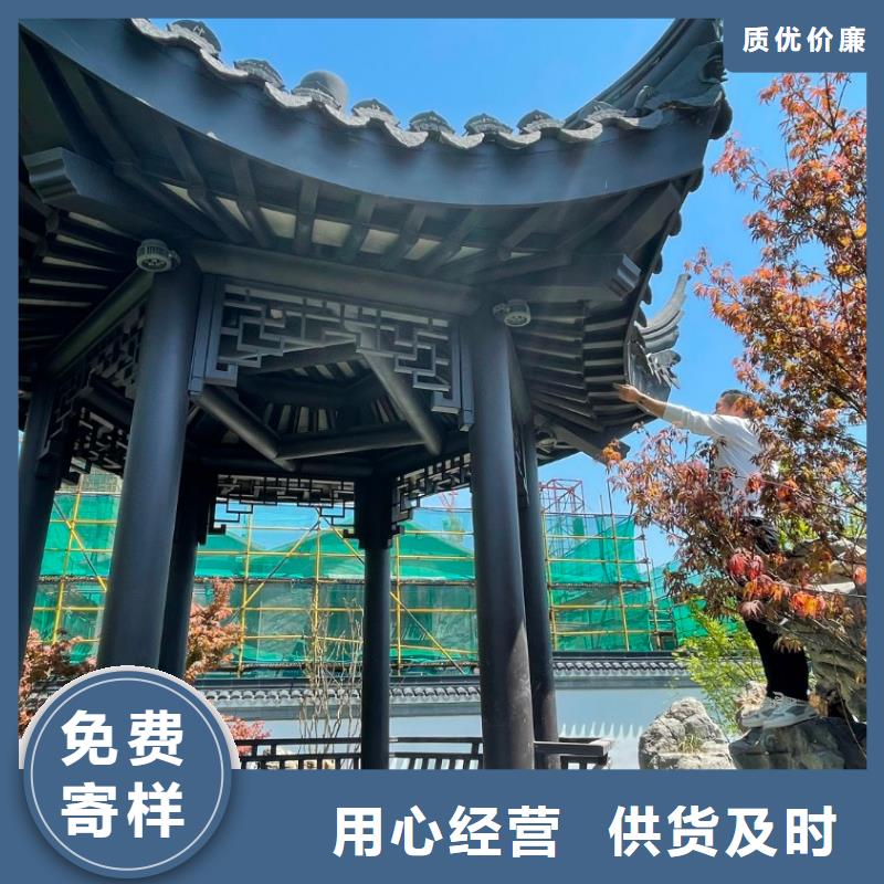 昆明市合金仿古长廊来样定制