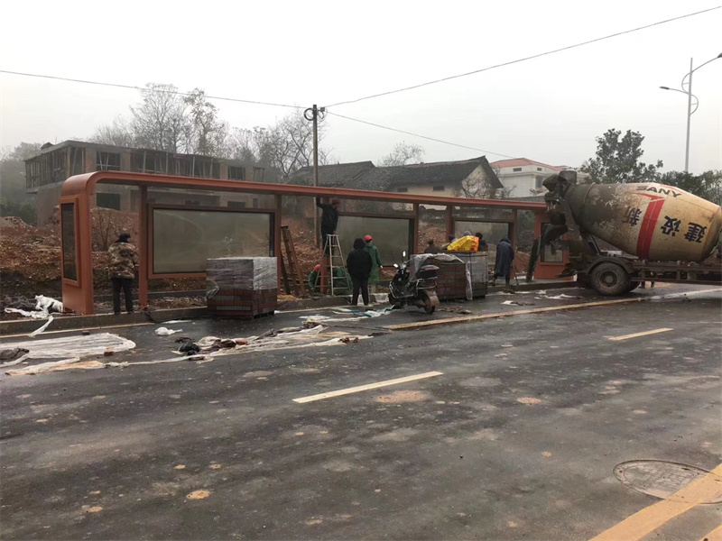 城市公交站台候车亭出厂价格