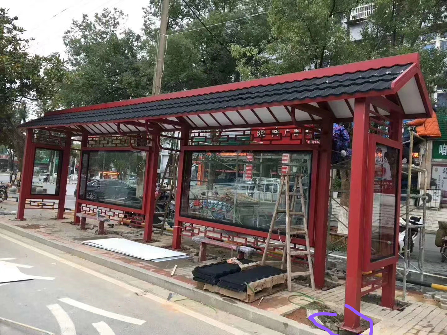 城市候车亭诚信厂家