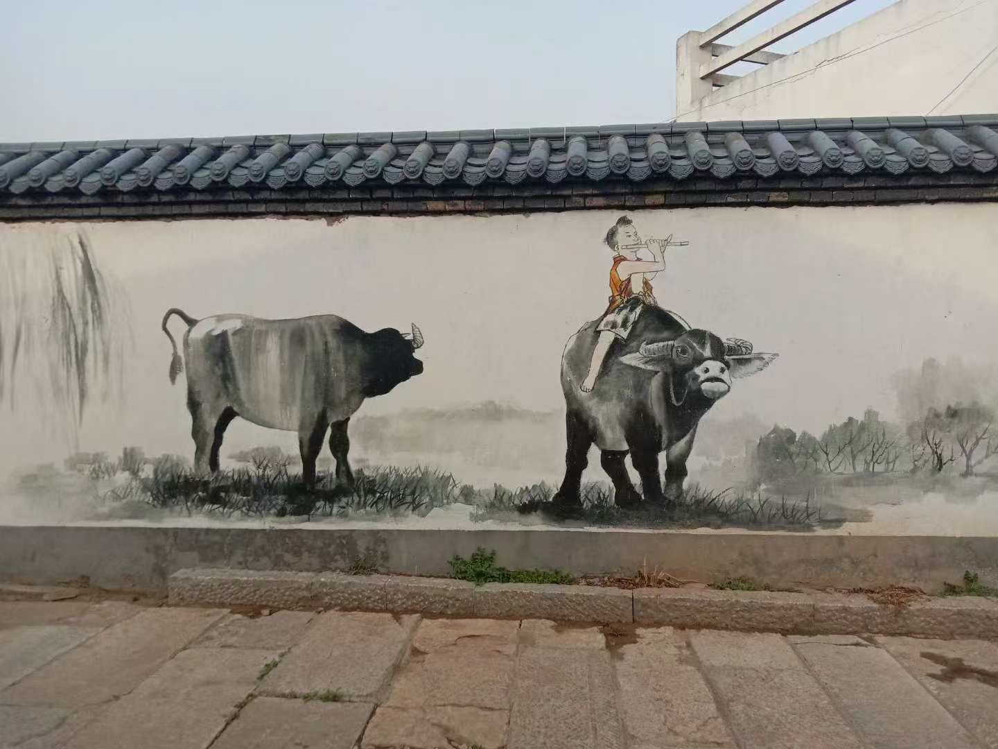 外墙彩绘手绘墙绘画涂鸦工作室