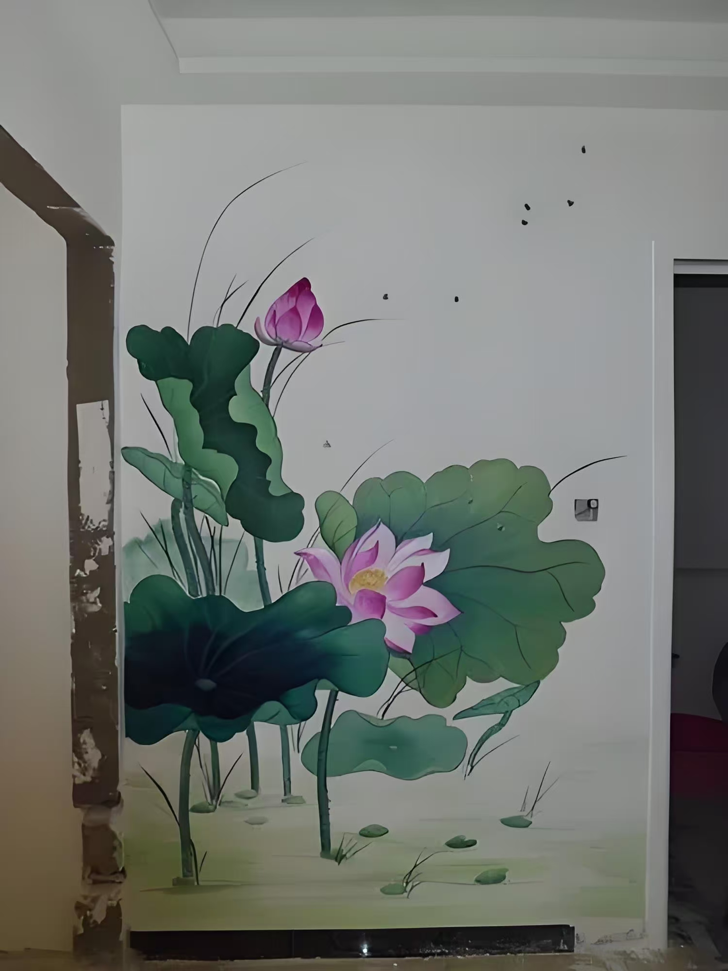 丽水松阳景宁墙绘手绘墙彩绘壁画工作室