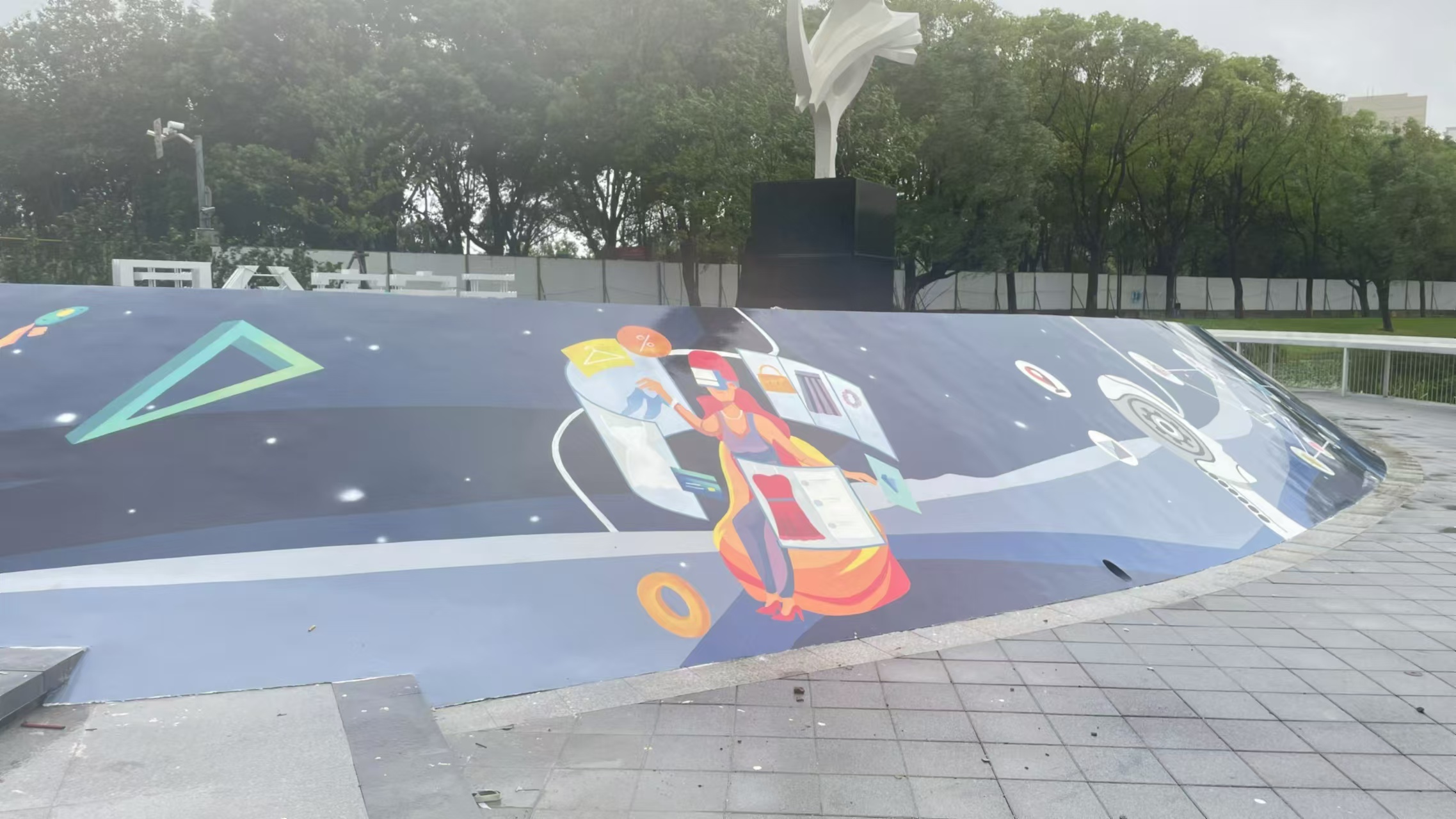 上海青浦乡村墙绘手绘墙绘画团队