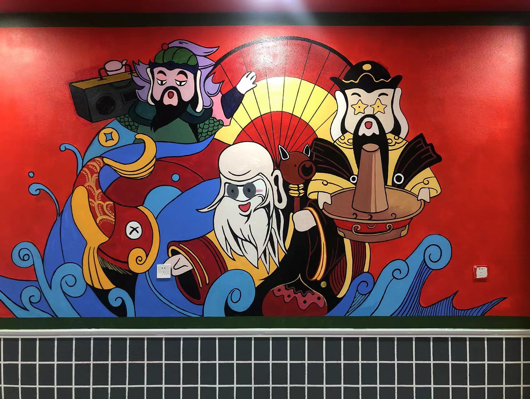 墙绘壁画手绘涂鸦绘画公司
